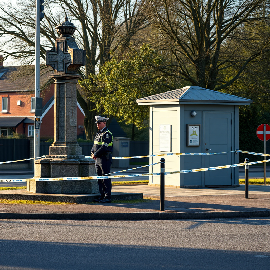 Remains discovered in public lavatory near heritage site